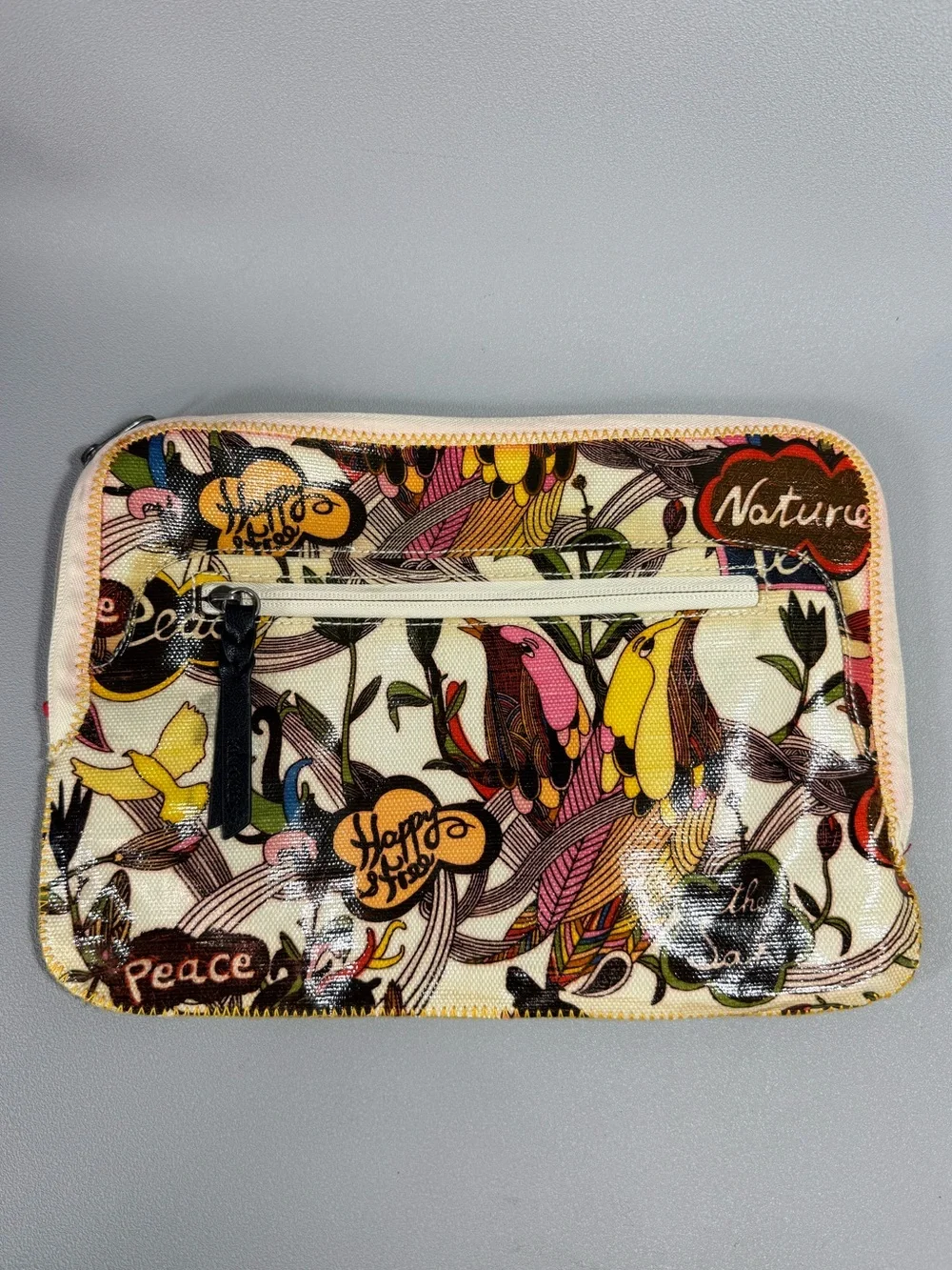The Sak Sakroots Bird & Floral Coated Canvas Tablet Case